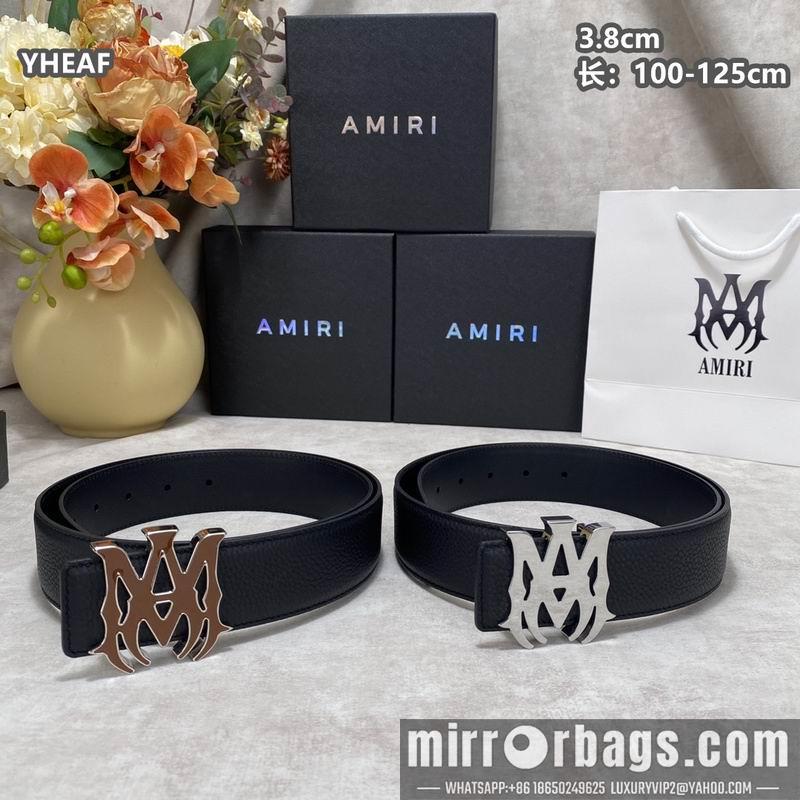 Replica Amiri belt 38mmX100-125cm 8L41