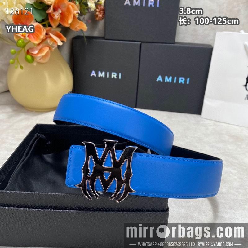 Replica Amiri belt 38mmX100-125cm 8L15