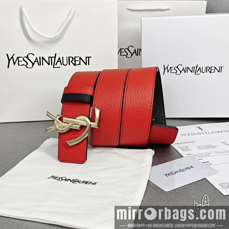 Replica YSL belt 38mmX80-125cm lb082002