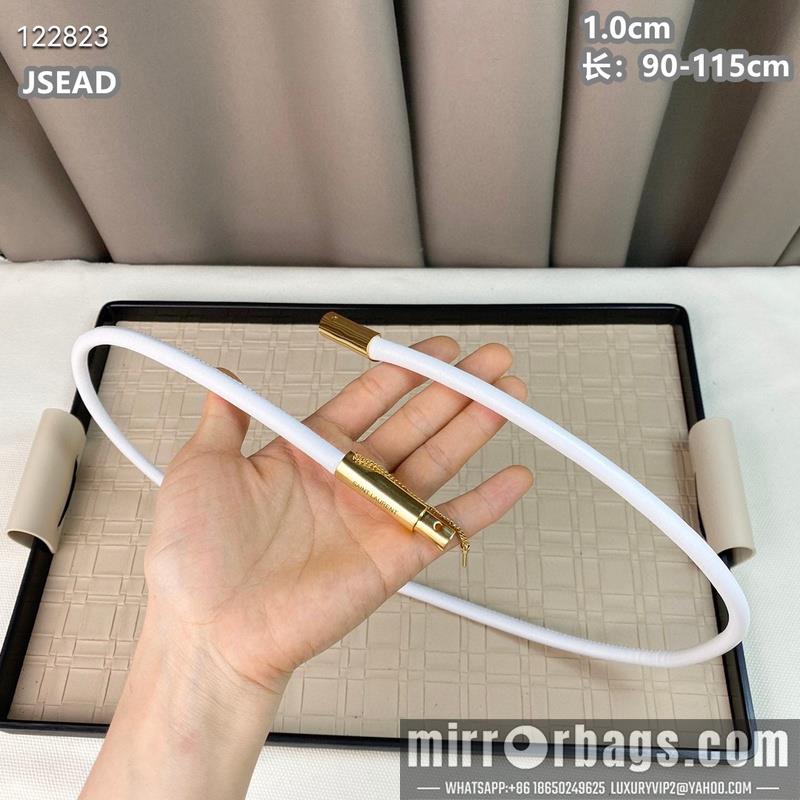 Replica YSL belt 10mmX90-115cm 8L01