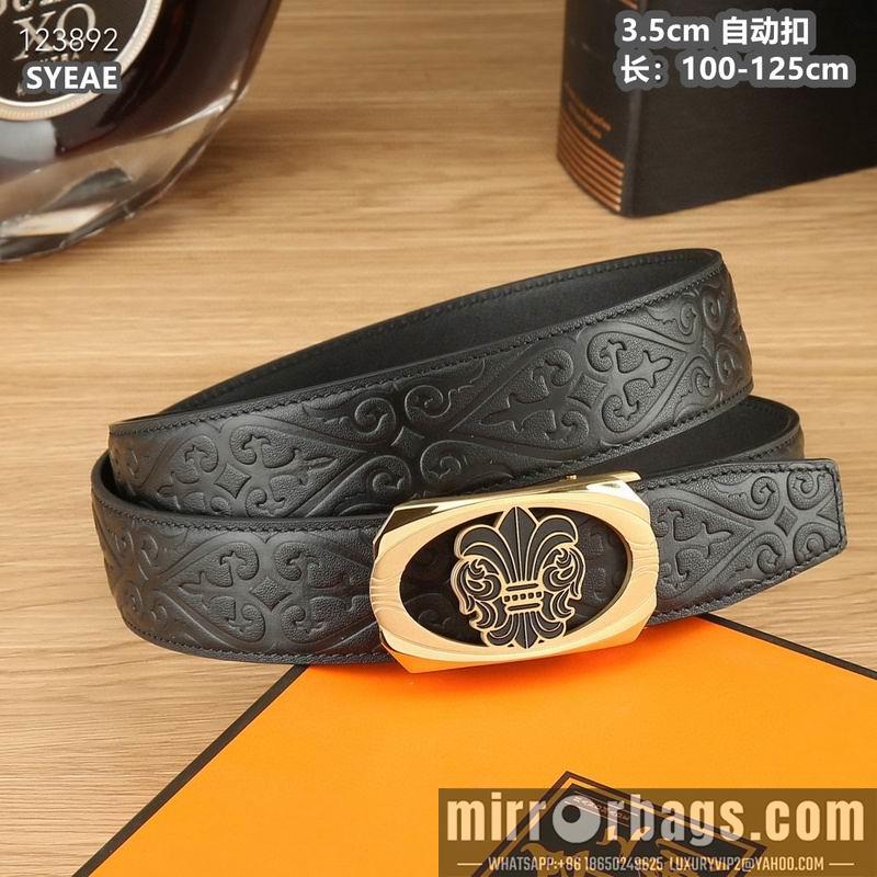 Replica Chrome Hearts belt 35mmX100-125cm 8L03