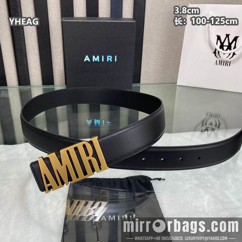 Replica Amiri belt 38mmX100-125cm 8L28