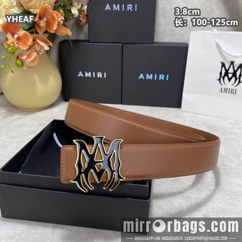 Replica Amiri belt 38mmX100-125cm 8L39