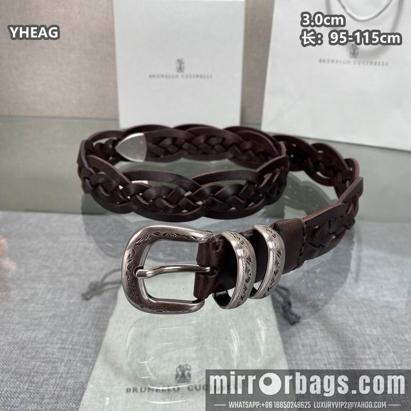 Replica Brunello Cucinelli belt 30mmX95-115cm 8L05