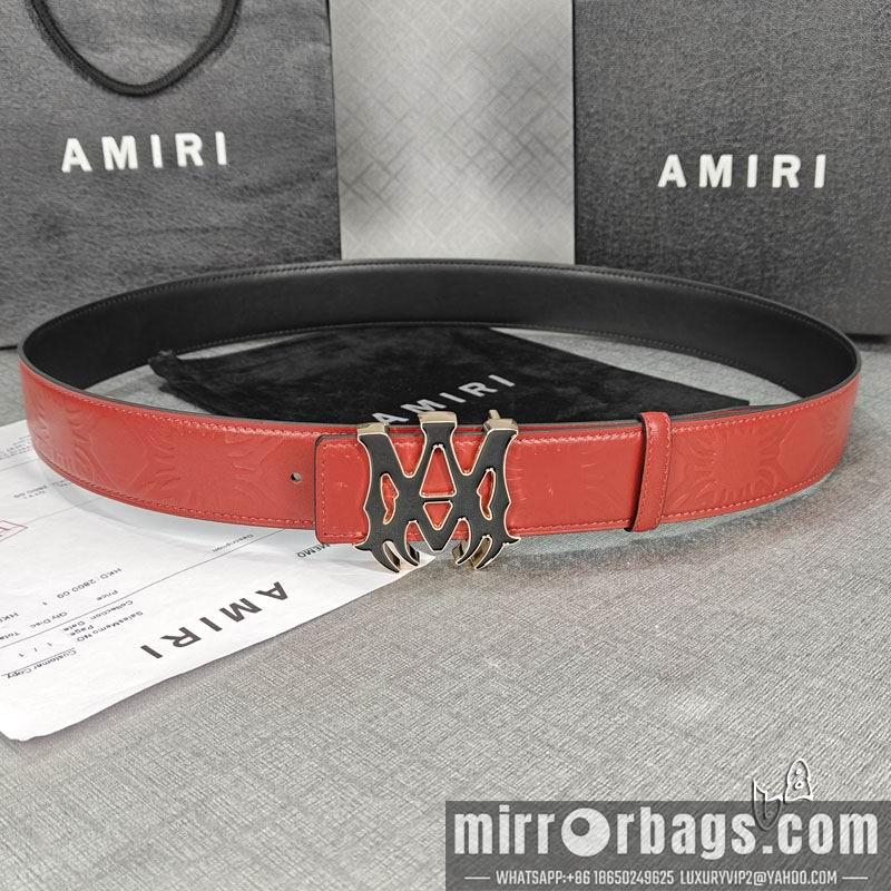Replica Amiri belt 38mmX90-125cm lb04