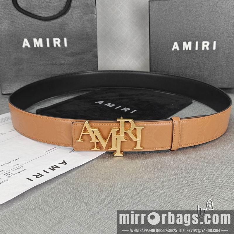 Replica Amiri belt 38mmX90-125cm lb03