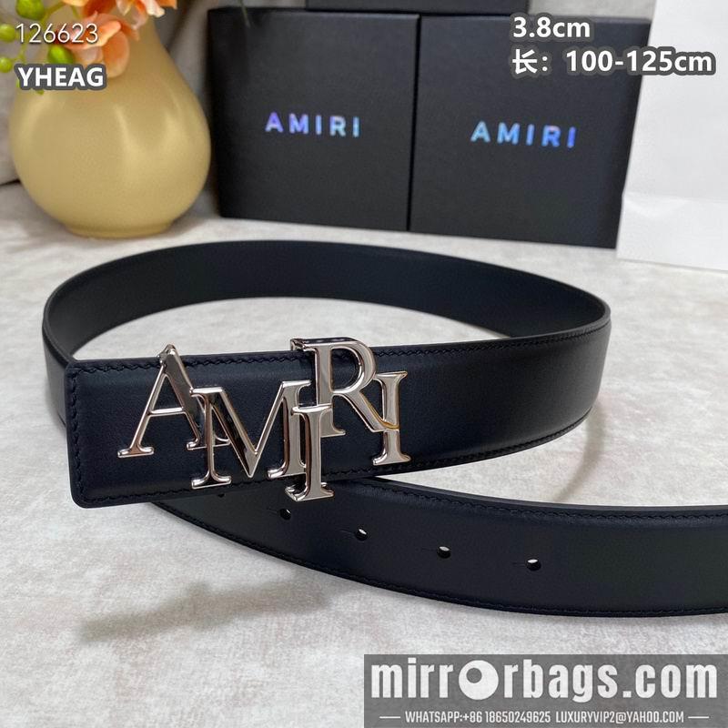Replica Amiri belt 38mmX100-125cm 8L21