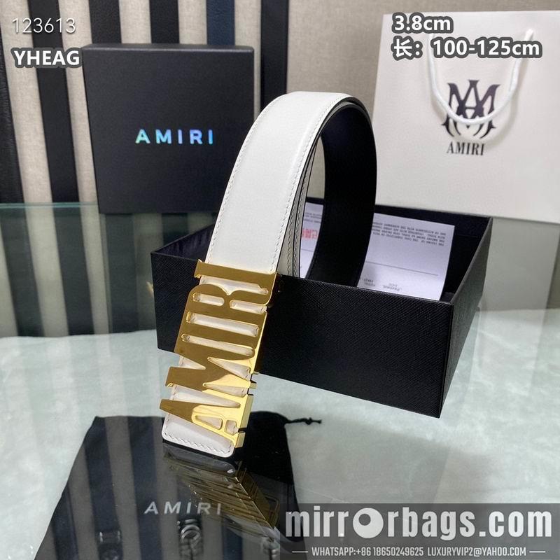 Replica Amiri belt 38mmX100-125cm 8L03