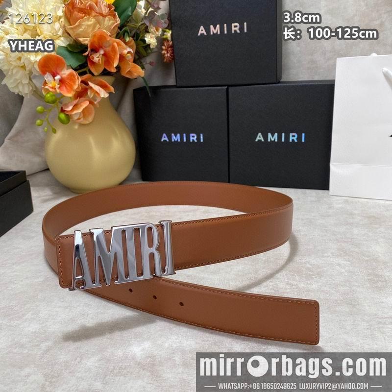 Replica Amiri belt 38mmX100-125cm 8L17
