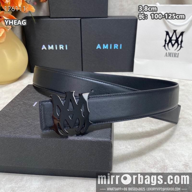 Replica Amiri belt 38mmX100-125cm 8L05