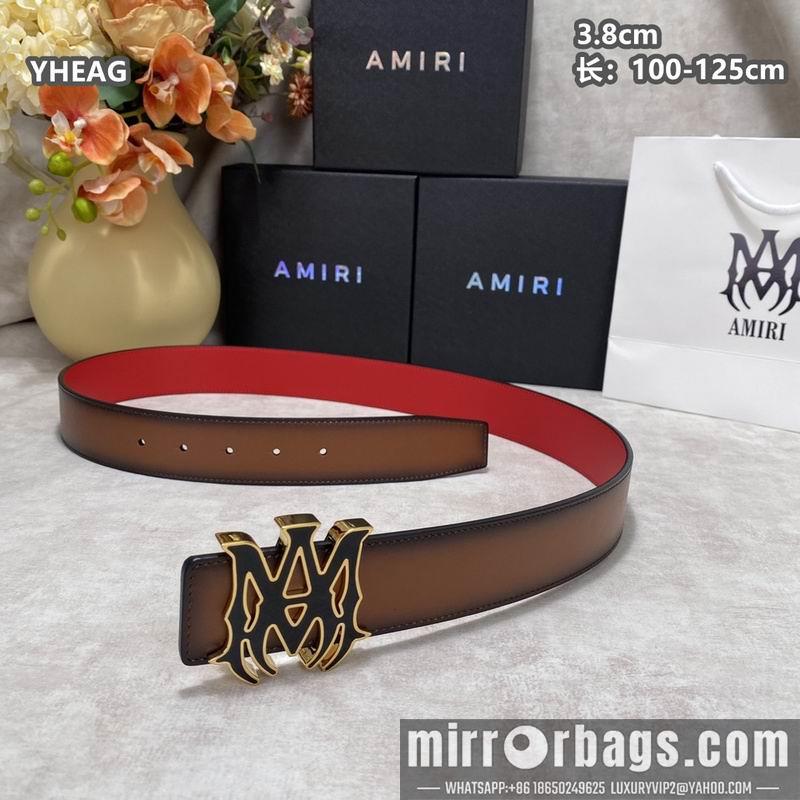 Replica Amiri belt 38mmX100-125cm 8L27
