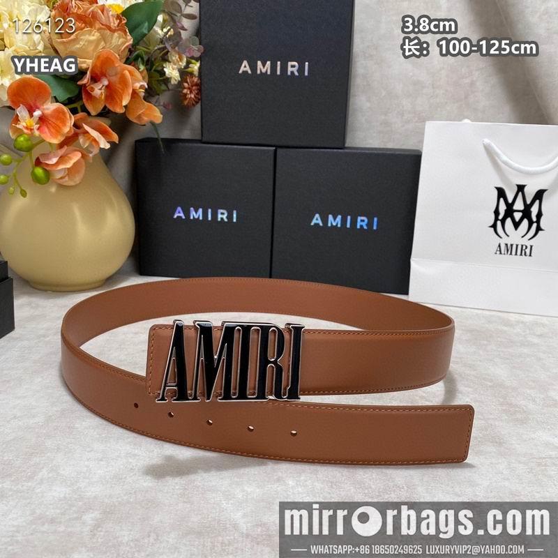 Replica Amiri belt 38mmX100-125cm 8L17