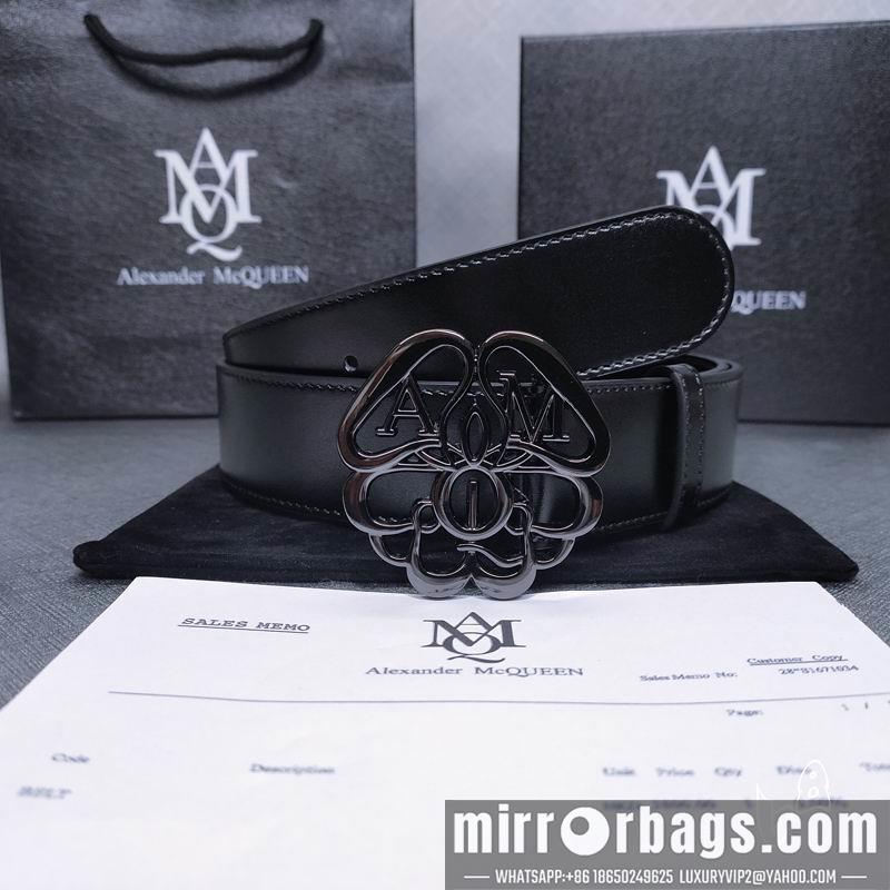 Replica McQueen belt 38mmX80-125cm lb071802