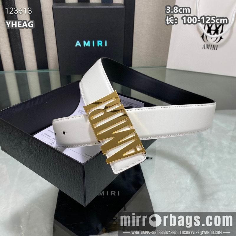 Replica Amiri belt 38mmX100-125cm 8L03