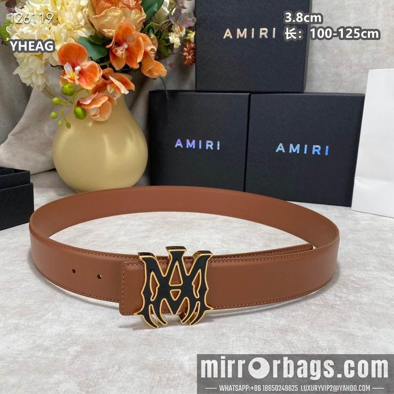 Replica Amiri belt 38mmX100-125cm 8L13