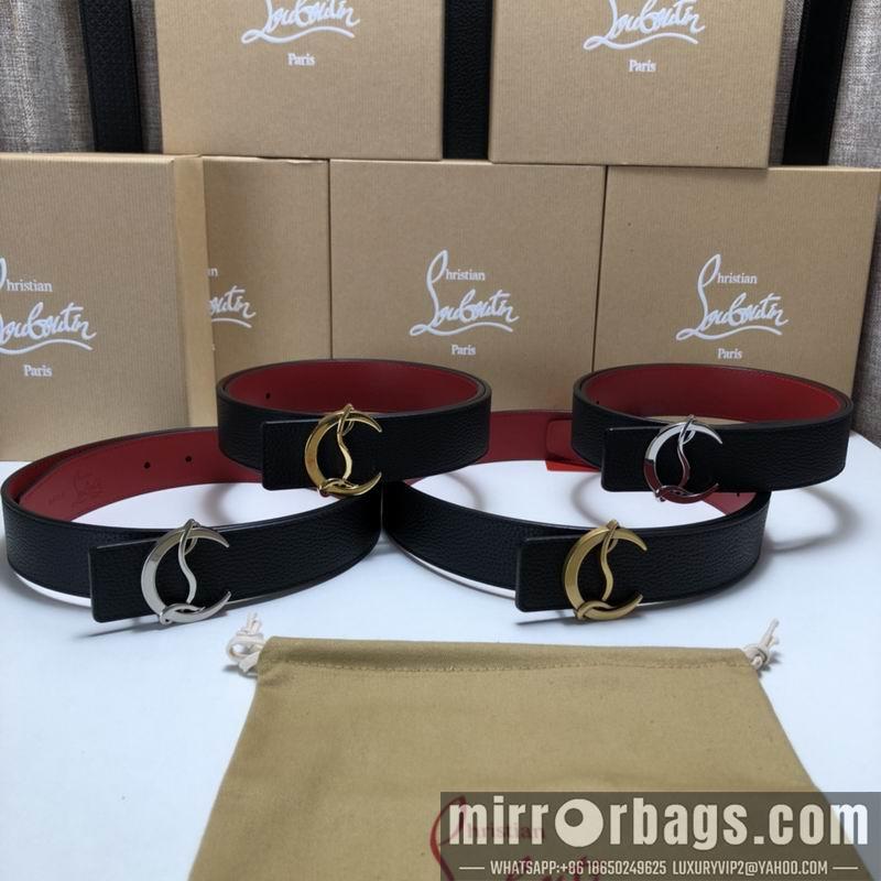 Replica Christian Louboutin belt 35mmX95-125cm 7D01