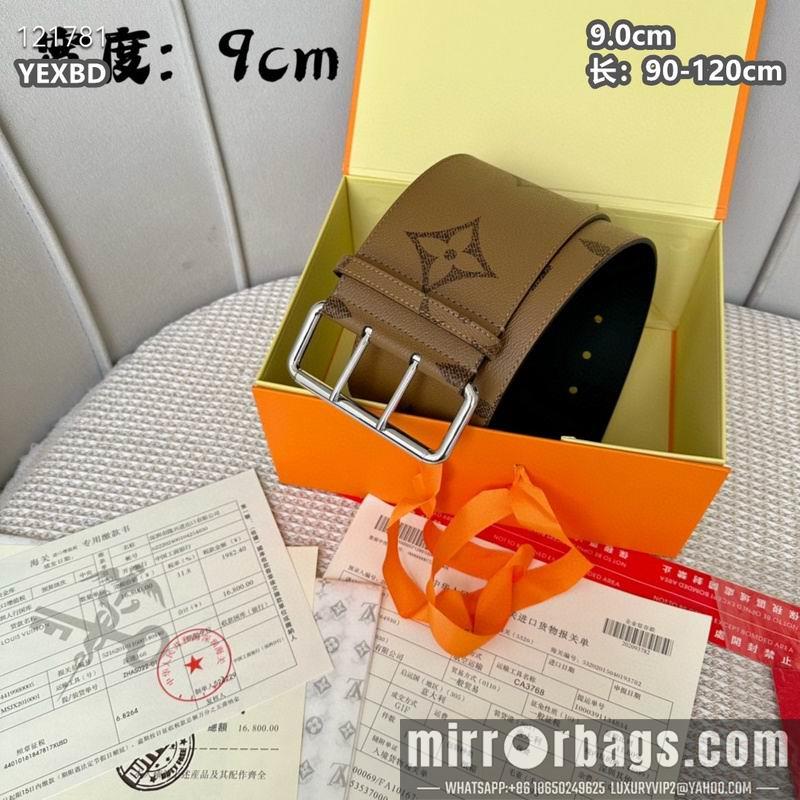 Replica LV belt 90mmX90-120cm 8L01
