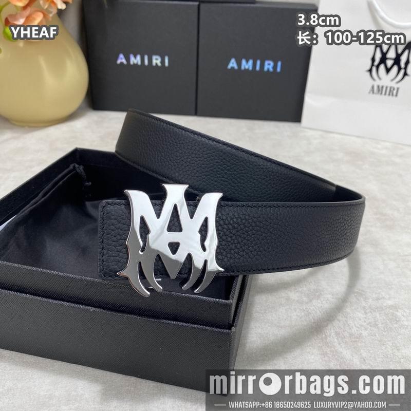 Replica Amiri belt 38mmX100-125cm 8L41