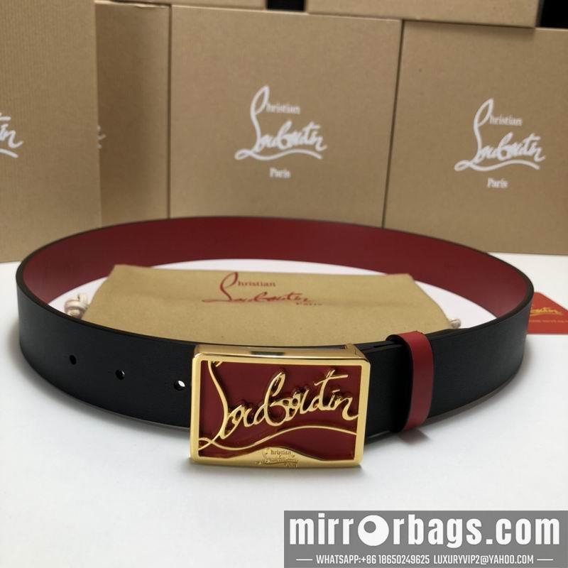 Replica Christian Louboutin belt 35mmX95-125cm 7D02