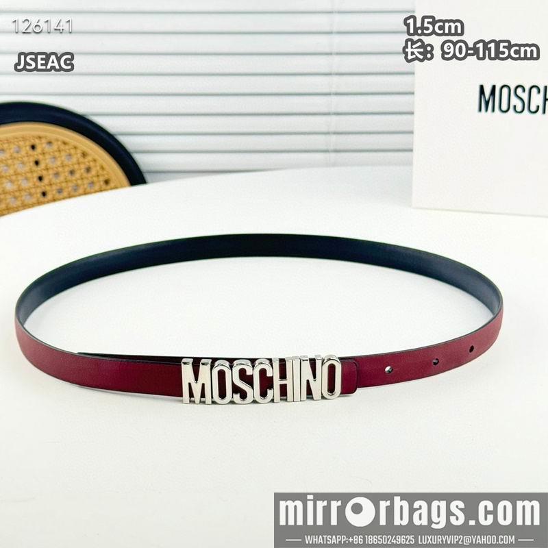 Replica Moschino belt 15mmX90-115cm 8L01