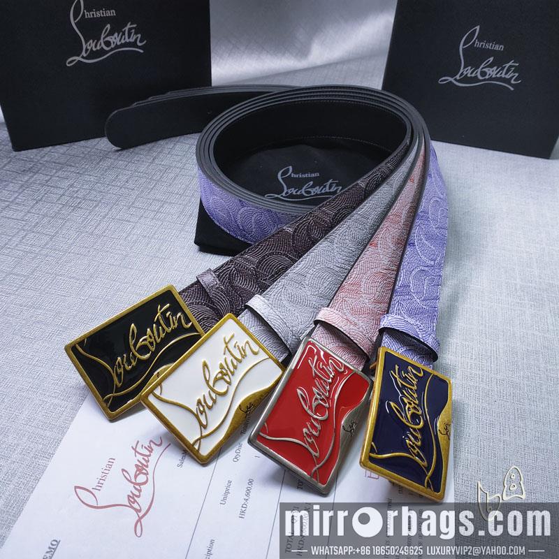 Replica Louboutin belt 38mm 80-125cm  lb061202