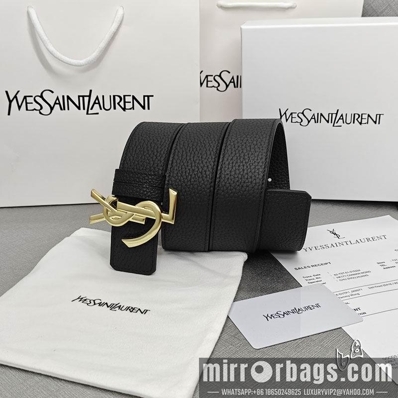 Replica YSL belt 38mmX80-125cm lb082002