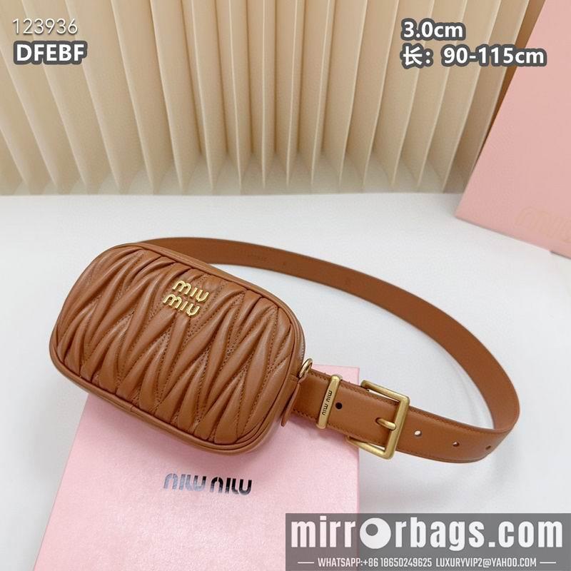 Replica Miumiu belt 30mmX90-115cm 8L03