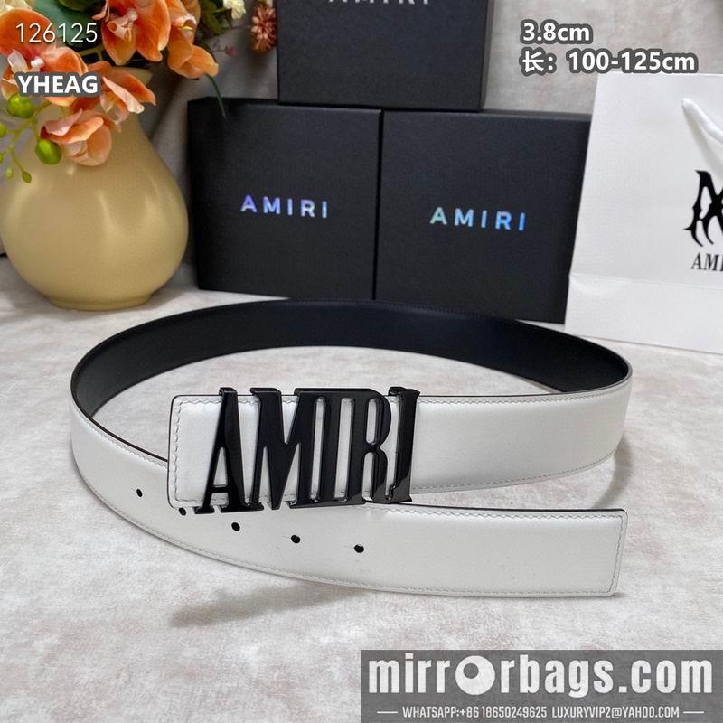 Replica Amiri belt 38mmX100-125cm 8L19