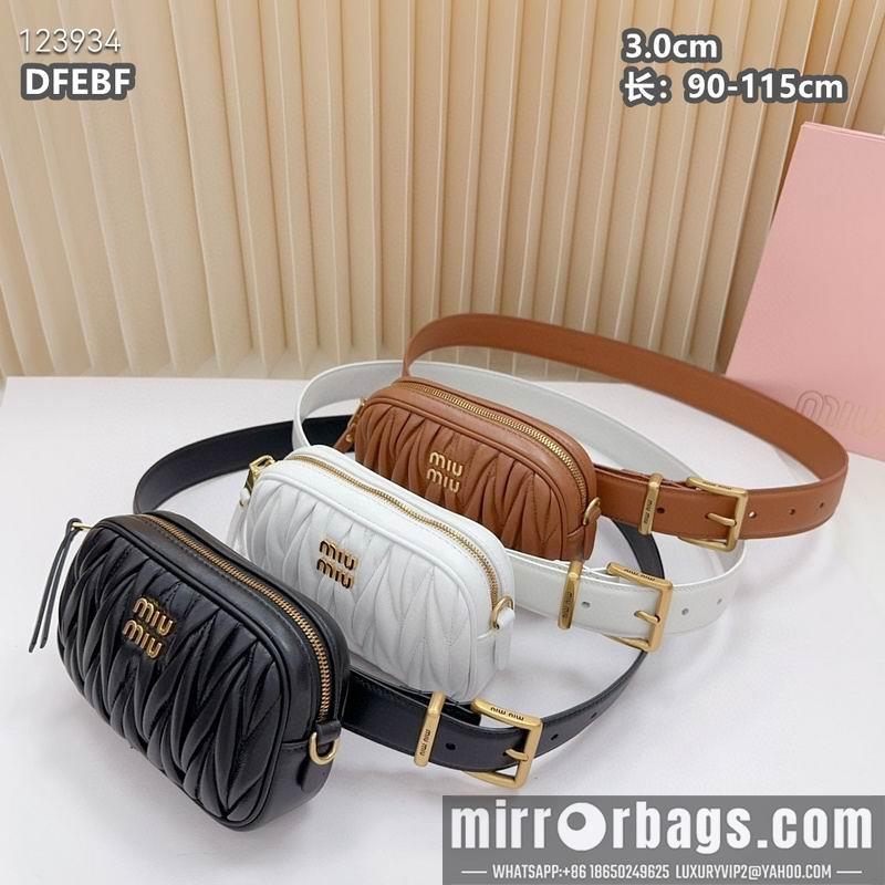 Replica Miumiu belt 30mmX90-115cm 8L03