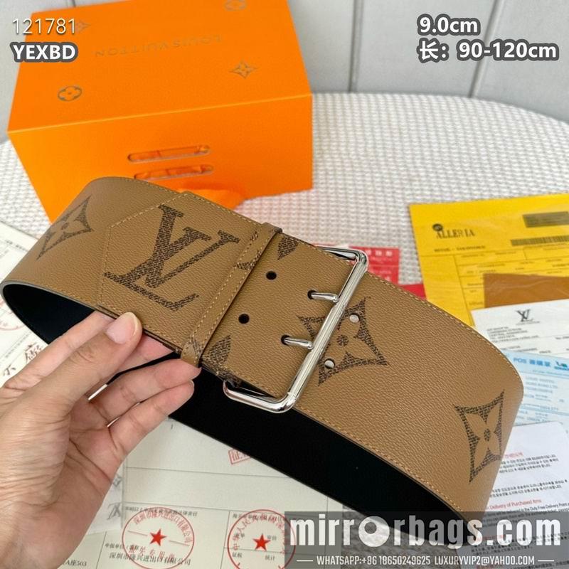 Replica LV belt 90mmX90-120cm 8L01