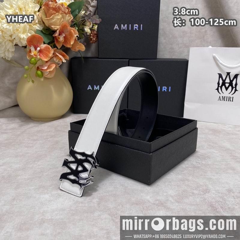 Replica Amiri belt 38mmX100-125cm 8L38