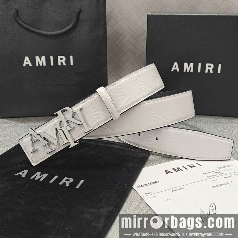 Replica Amiri belt 38mmX90-125cm lb03