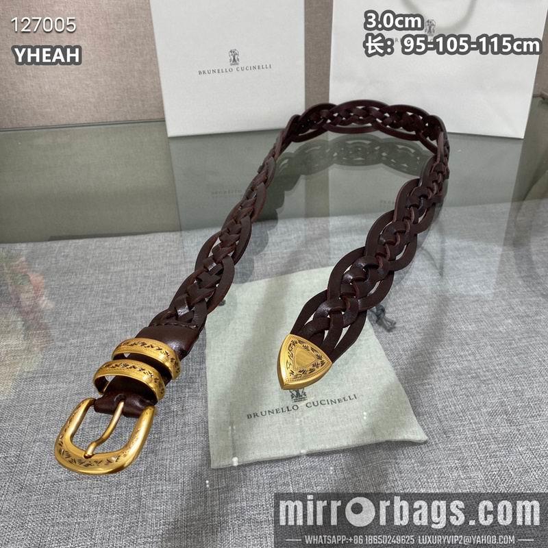 Replica Brunello Cucinelli belt 30mmX95-105-115cm 8L03
