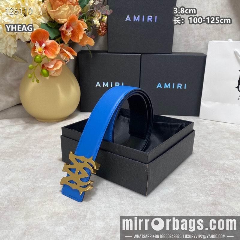 Replica Amiri belt 38mmX100-125cm 8L04