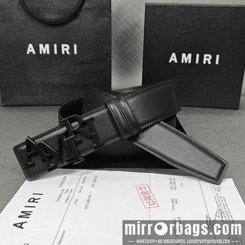 Replica Amiri belt 38mmX90-125cm lb080201