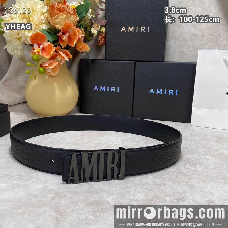 Replica Amiri belt 38mmX100-125cm 8L20