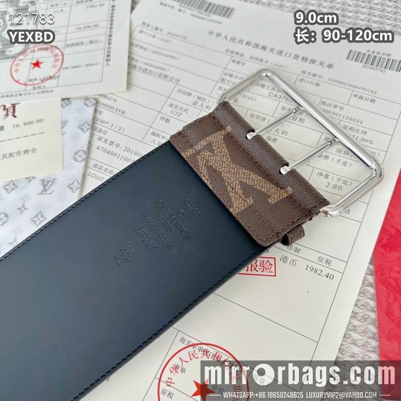 Replica LV belt 90mmX90-120cm 8L01
