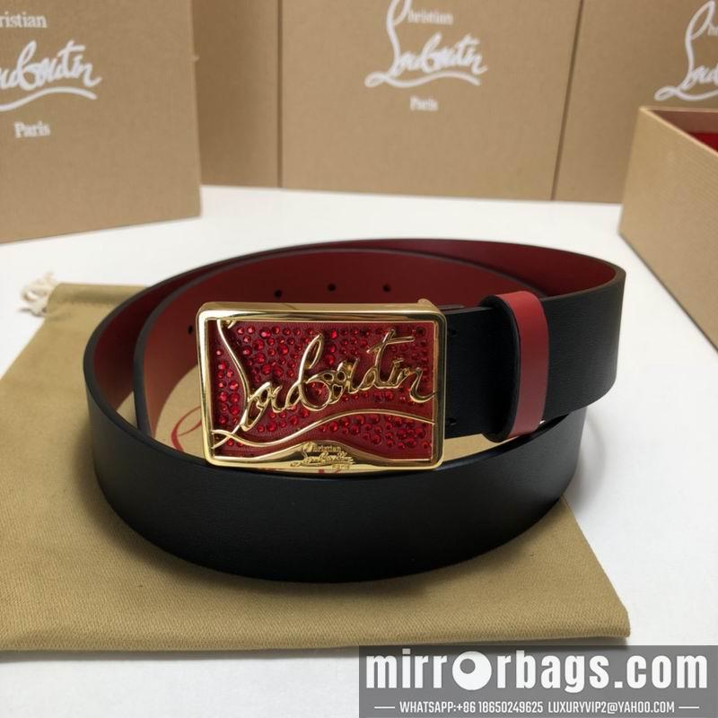 Replica Christian Louboutin belt 35mmX95-125cm 7D02