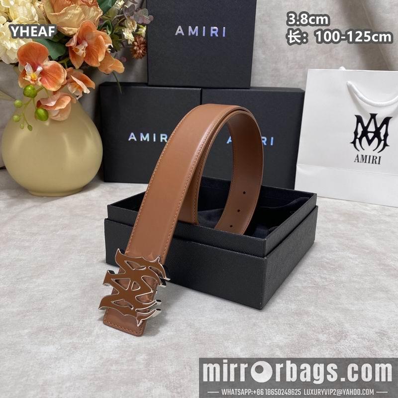 Replica Amiri belt 38mmX100-125cm 8L42