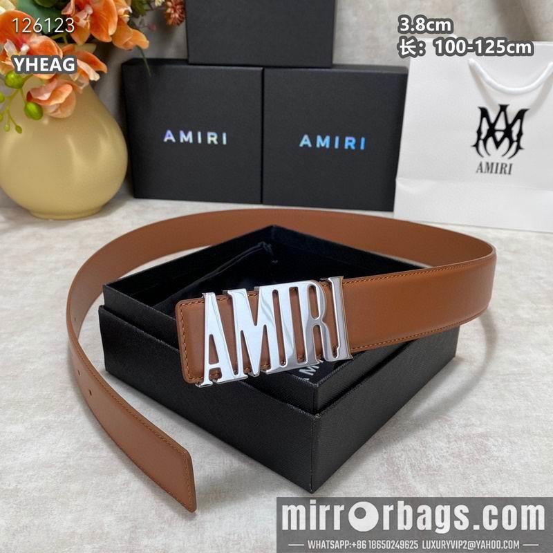 Replica Amiri belt 38mmX100-125cm 8L17
