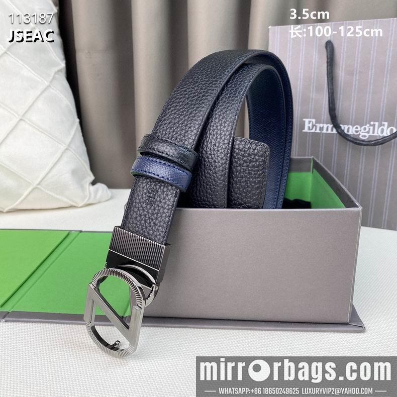 Replica Zegna belt 35mmX100-125cm 8L082501