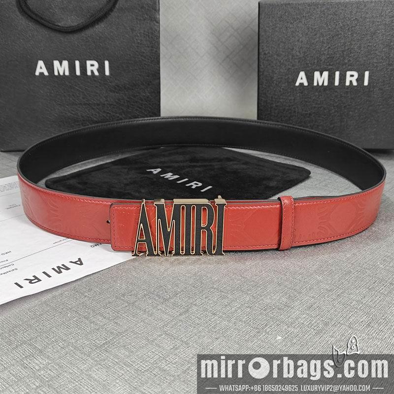 Replica Amiri belt 38mmX90-125cm lb02