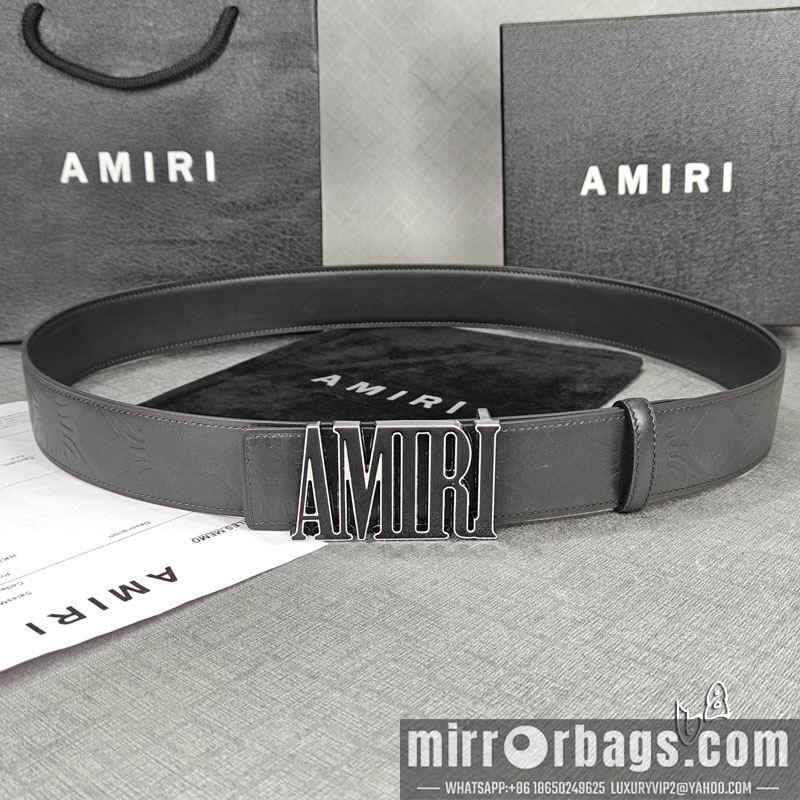 Replica Amiri belt 38mmX90-125cm lb02