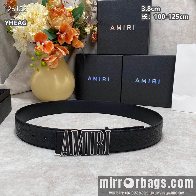 Replica Amiri belt 38mmX100-125cm 8L16