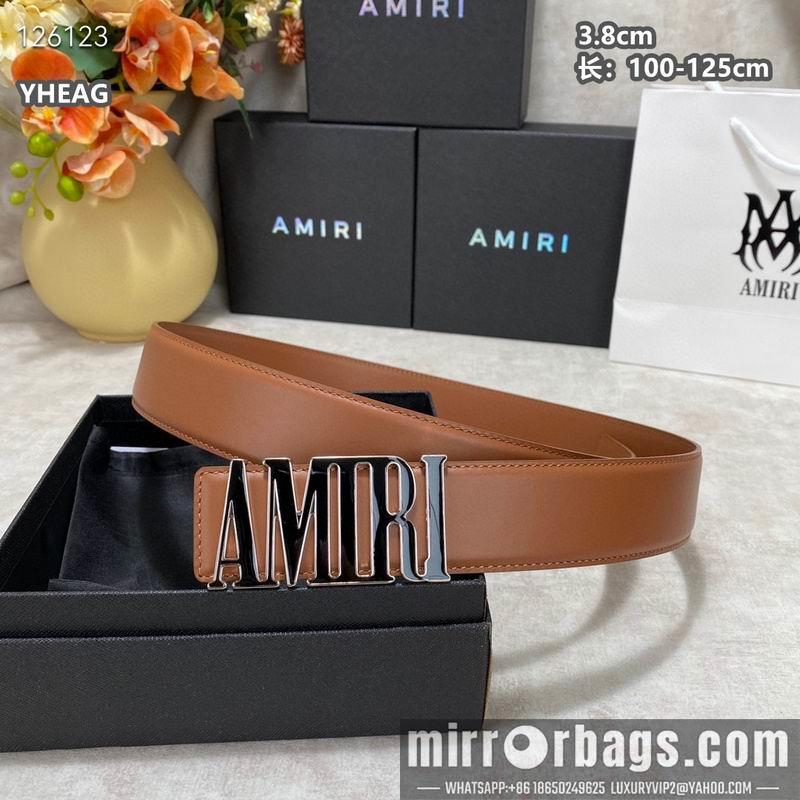 Replica Amiri belt 38mmX100-125cm 8L17