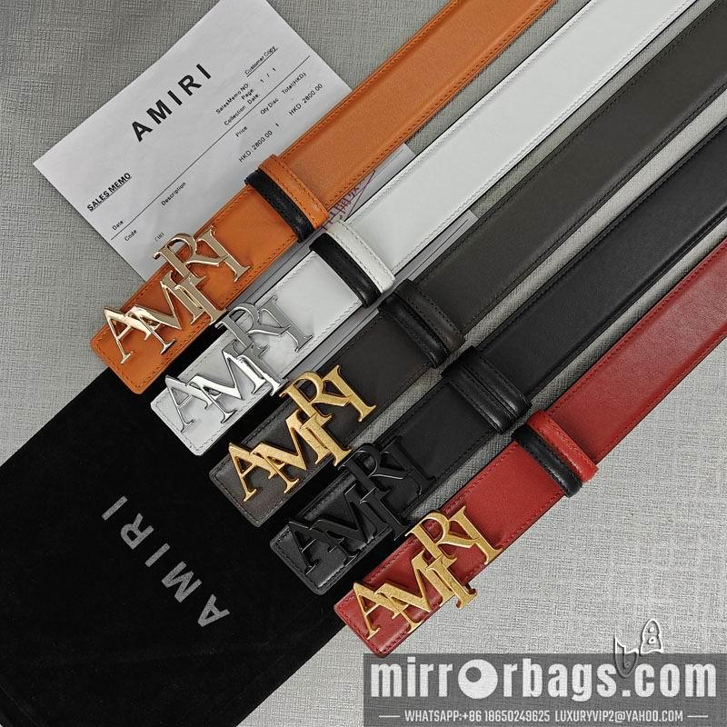 Replica Amiri belt 38mmX90-125cm lb080201