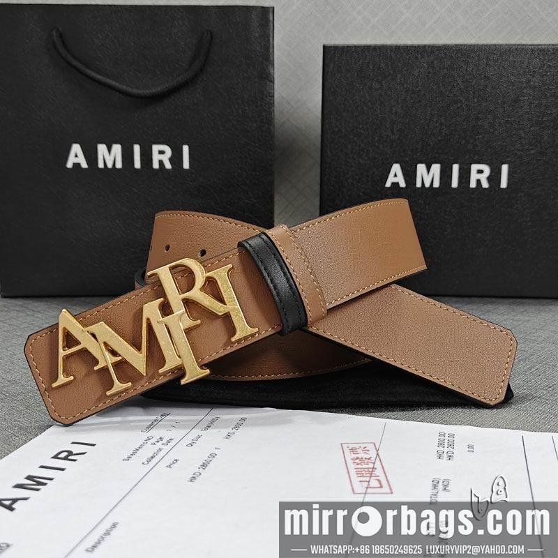 Replica Amiri belt 38mmX90-125cm lb072302