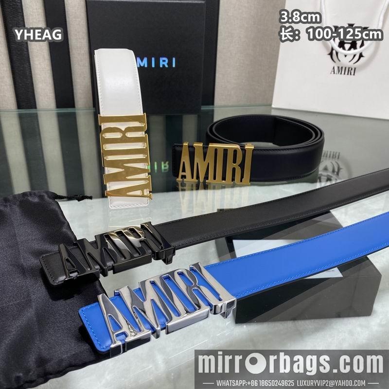 Replica Amiri belt 38mmX100-125cm 8L28