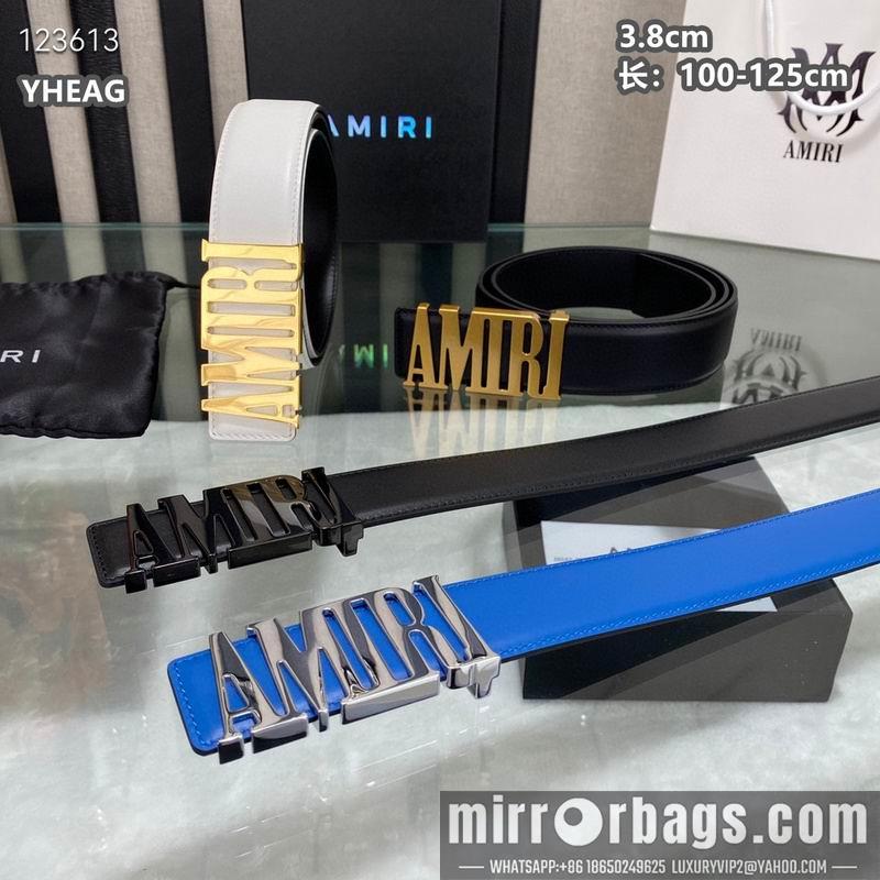 Replica Amiri belt 38mmX100-125cm 8L03