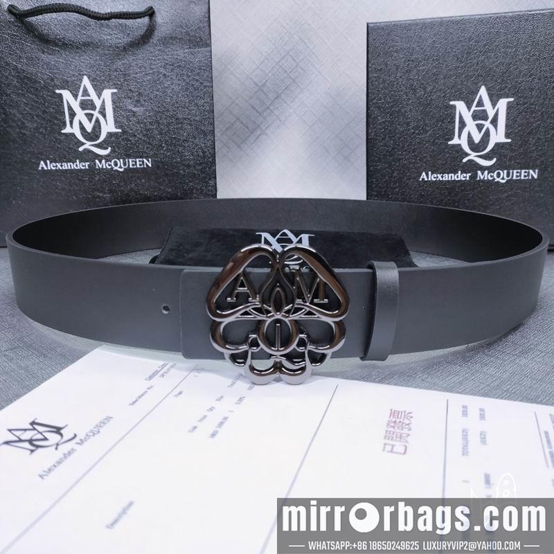Replica McQueen belt 38mmX80-125cm lb071801
